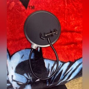 Microphone Pop Filter Mask Shield vocal recording podcast accessory voice sound